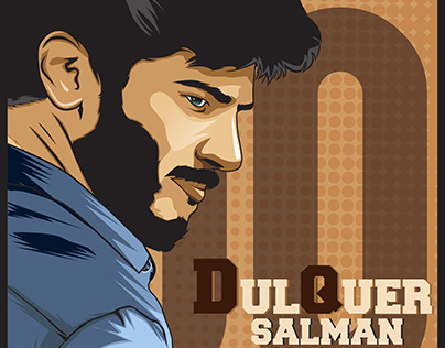 Dulquer Salman Vector Art