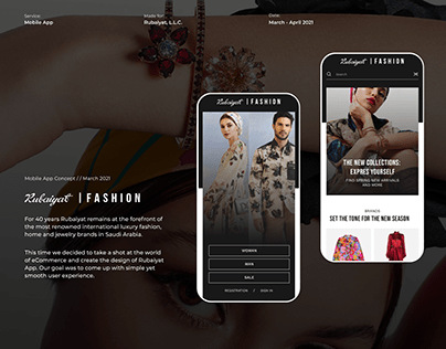 E-commerce Rybaiyat mobile app / UI/UX Case study