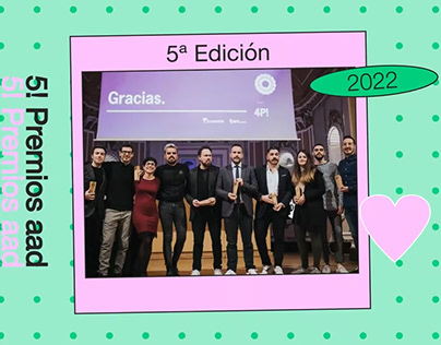 5! Premios aad 2022 - Motion Design