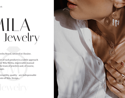 Website Design / Mila Jewelry