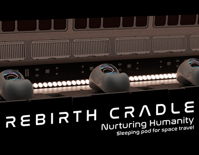 REBIRTH CRADLE Sleeping Pod for Space travel