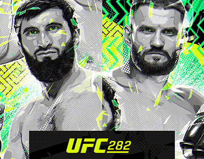 UFC 282 - Artist Series Poster