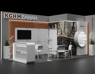 KGHM ZANAM exhibition stand