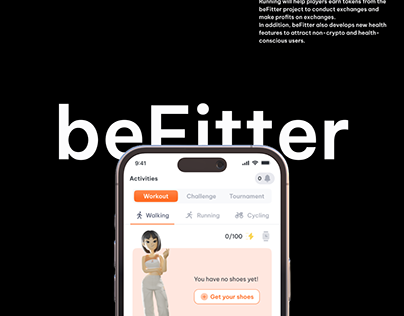 beFitter - Move-to-Earn App