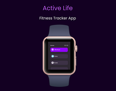 Active Life | Smart Watch | UI Design