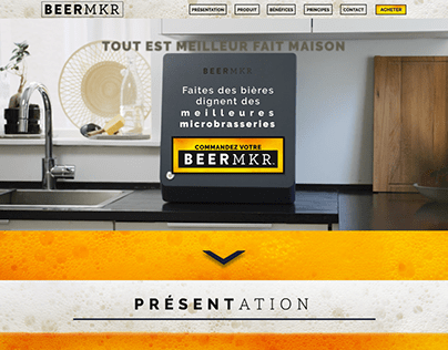 BEERMKR - une machine pour créer facilement votre bière