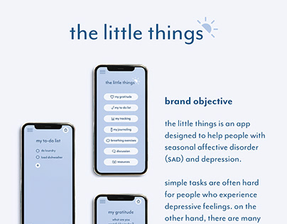 The Little Things Mental Health App
