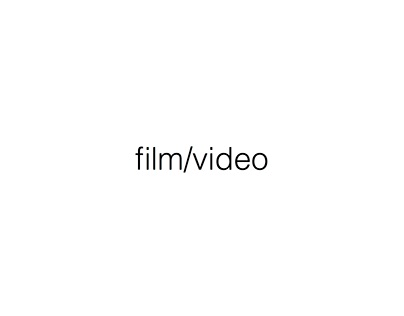 Film/video