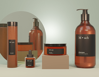 Project thumbnail - M•uch Skincare Products