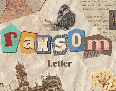 Ransom Letter or Scrapbook Font Typeface