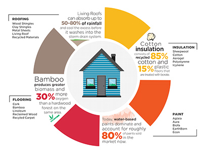 Sustainable Architecture Infographic