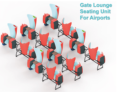 Seating Unit For Airports