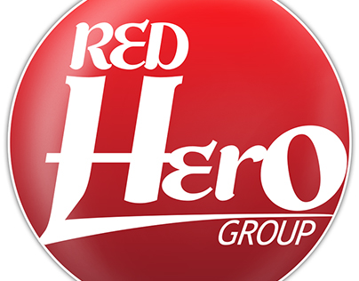 Red Hero Group Logo Studies
