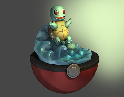 Squirtle - 3D Model