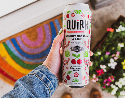 Quirk Hard Seltzer Cherry Blossom & Lime