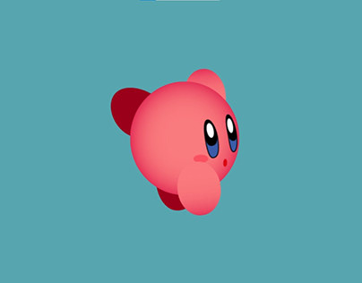 Swimming Kirby loop