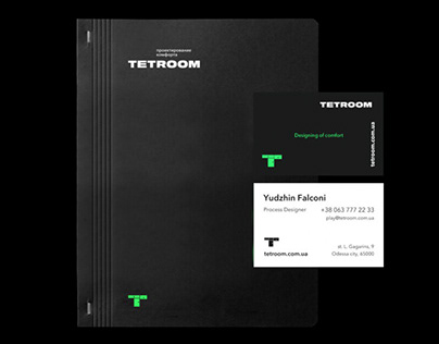 TETROOM логотип и фирменный стиль