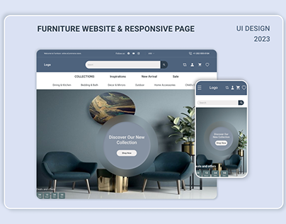 Furniture Website and Responsive Page
