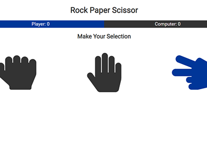 Rock, Paper & Scissor Game