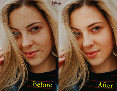 image retouch with photoshop