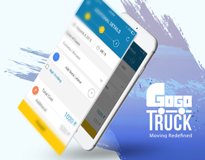 Mobile App UI/UX and Web Design for Gogo Truck