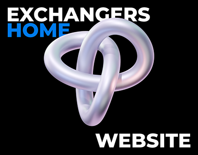 Exchangers Home | UI/UX Design