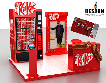 KitKat Vending Machine Booth