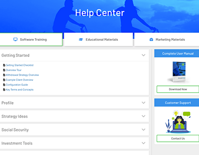 Help Center / Knowledge Base Redesign