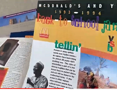 McDonald's Back To School Advertorial for YSB Magazine