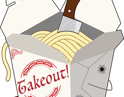 Logo for Student Film Pitch "Takeout"