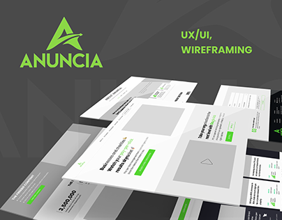 Anuncia - Prototyping, UX Design & Development