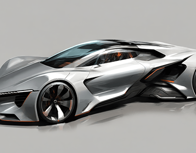Hypercar Concept Sketches