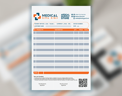 MEDICAL TOOL INVOICE
