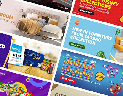 Ad Banner E-commerce | Household, School & Toys