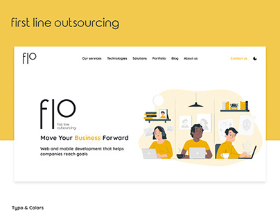 Project " First Line Outsourcing"