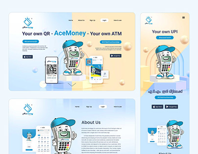 Ace Money App Web Design