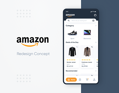 Amazon Redesign Concept - Mobile App