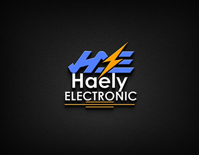 Unique "Haely Electronic"-Logo Design