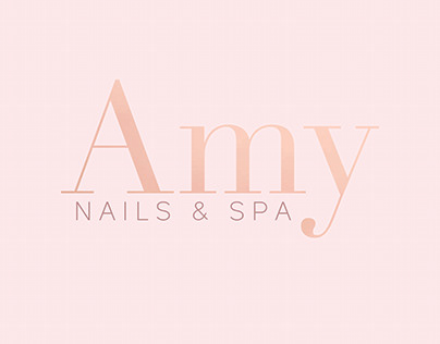Amy Nails & Spa - Branding Suite