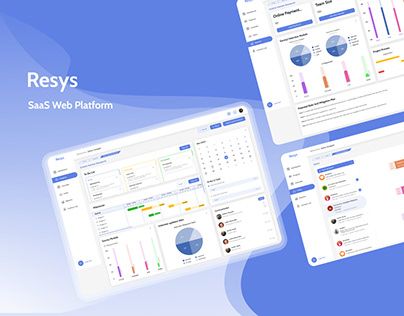 Resys SaaS Research/Survey Management Web UI/UX Design