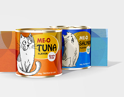 food for cats pack design