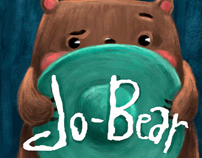 illustration for beautiful story about little bear