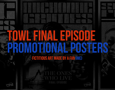 FICTITIOUS PROMOTIONAL POSTERS OF THE ONES WHO LIVE