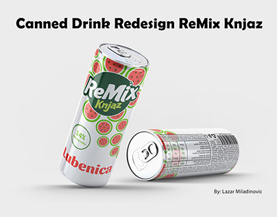Canned Drink Redesign ReMix Knjaz