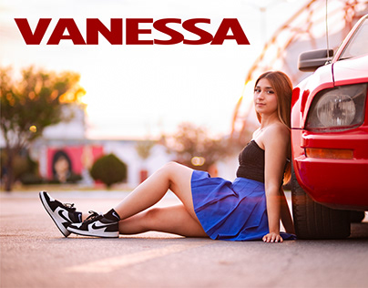 Vanessa - Mustang session