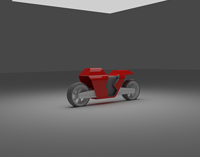 Moto01: suspension and silhouette.