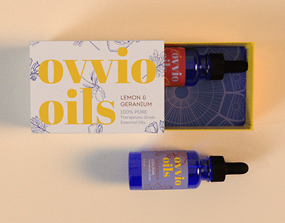 Ovvio Oils Concept Packaging Re-Design