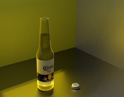 Corona Beer 3D model