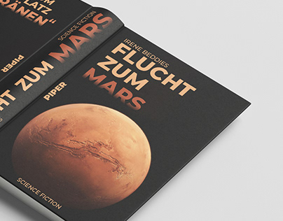 Flucht zum Mars - Book release - Editorial design