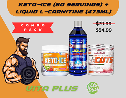 [TRIO] Acuts + Keto-Ice + Liquid L-Carnitine